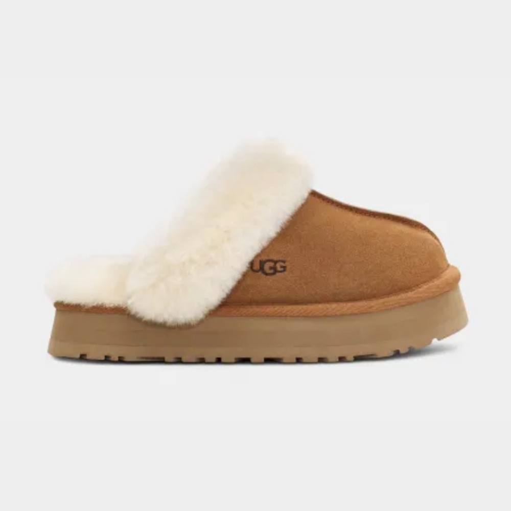 UGG Disquette Platform Slippers